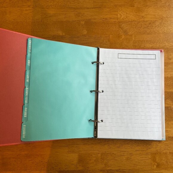 Blank recipe book - Picture 4 of 13